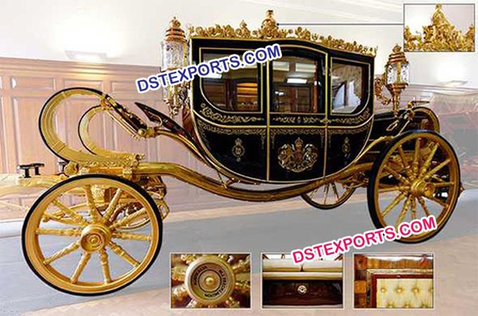 Beauitful Gold Royal Carriages For Supplier