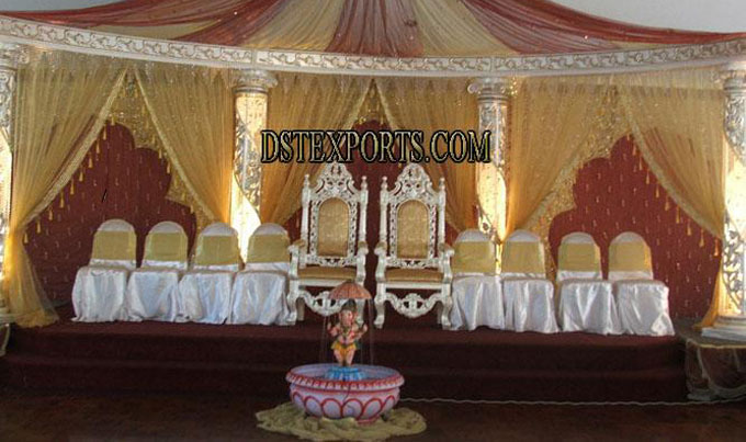 Latest Asian Wedding Crystal Stage For Sale