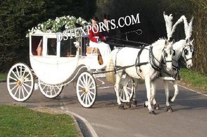 Royal New Covered Horse Carriages