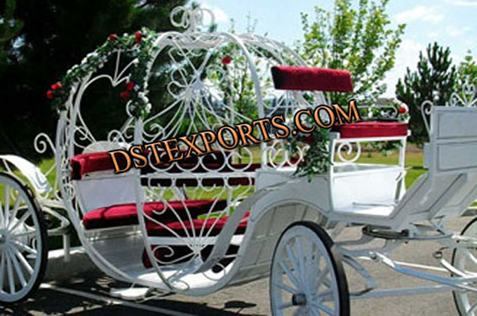 White Cinderella Carriages