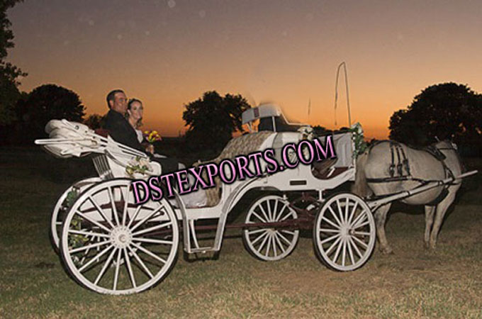 Wedding Single Horse Drawn Carriages