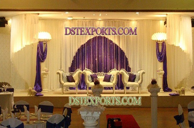 Beautiful Asian Wedding Stage With Furniture