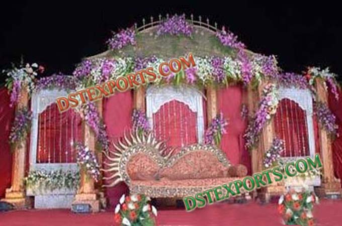 Indian Wedding  Sunshine Stage Decors
