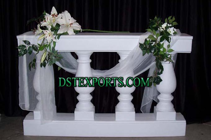Wedding Decoration balconies
