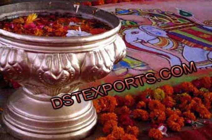 Indian Wedding Decorated Pot