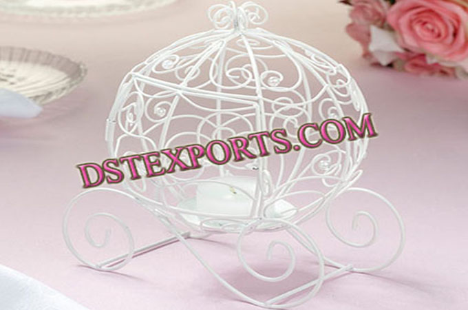 Wedding Decorated Cinderella Carriage Table Decors