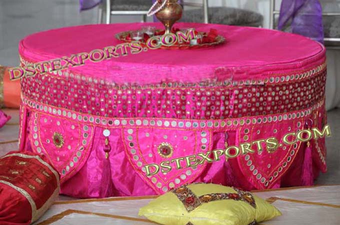 Indian Wedding Embrodried Table Clothe