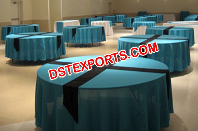 Banquet Table Clothes For Wedding Hall