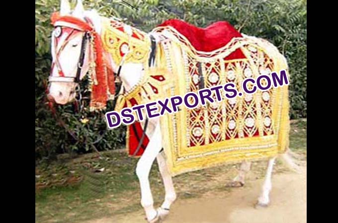 Decorated Horse Costume For Indian Wedding Baraat