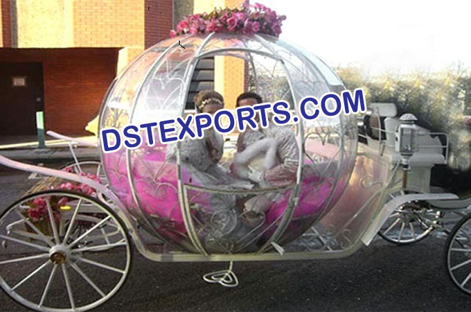 Latest Wedding Stylish Covered Cinderella Carriage