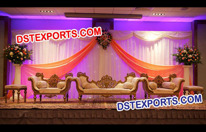 Indian Wedding Designer Sofa Set
