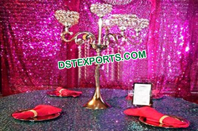 Wedding Crystal Candle Holder