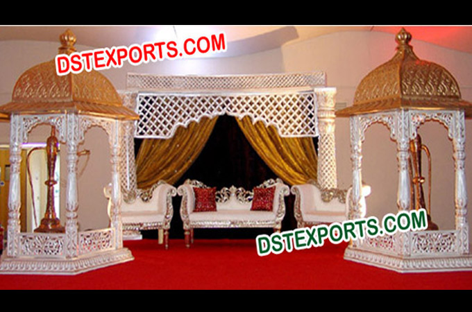 Jodha Akbar Wedding Stage Decor