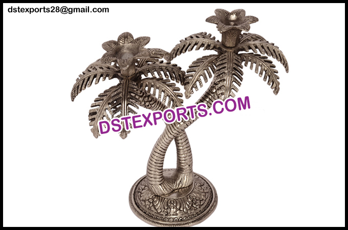 Indian Wedding Metal Candle Stand For Decoration