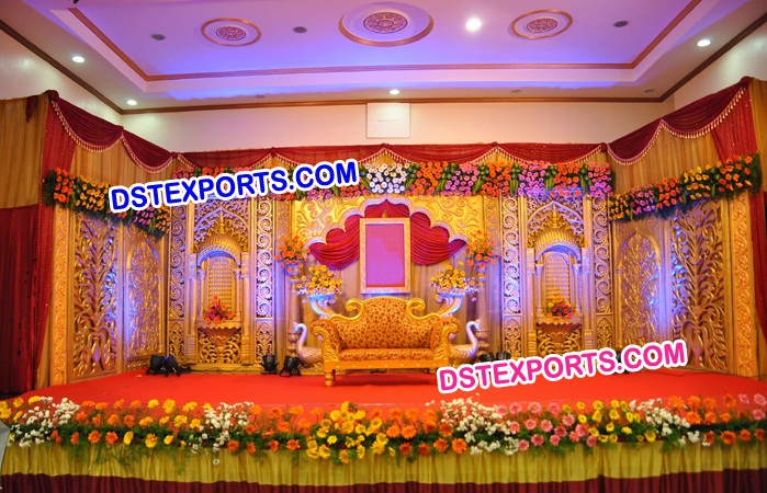 Manavari Wedding Stage Backdrop Panels