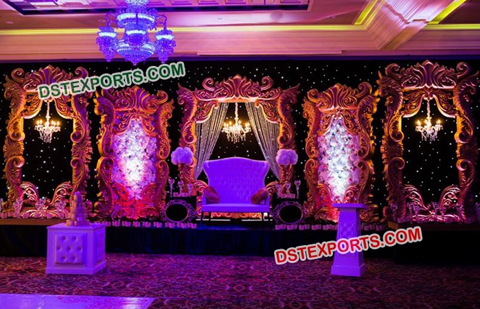 Traditional Marriage Stage Backdrop Frames