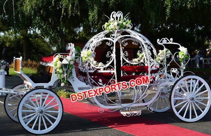Cinderella Pumpkin Wedding Carriage