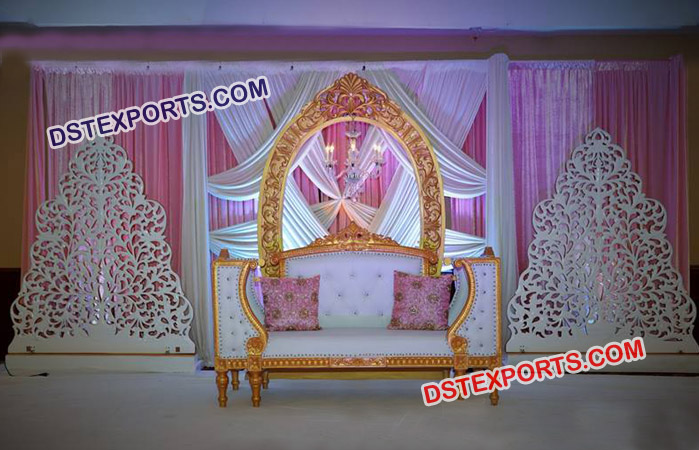 Wedding Stage Flower Backdrop Panel Stage