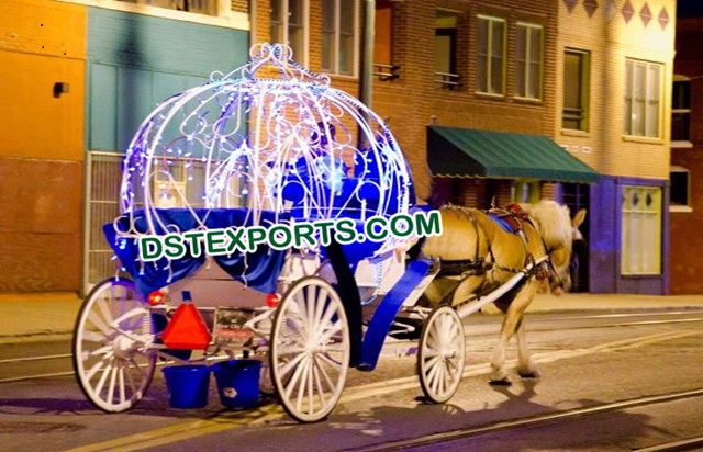 Small Cinderella Wedding Horse Carriage