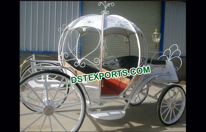 Pumpkin Style Cinderella Carriage Buggy