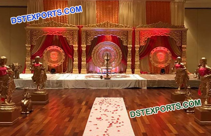 Jodha Akber Wedding Stage Set