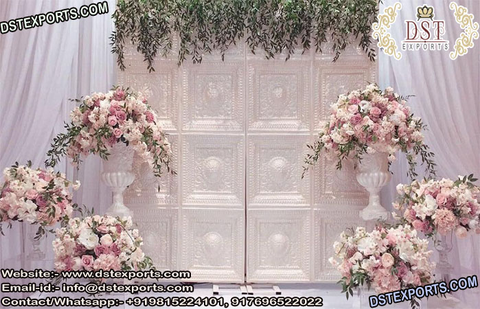 Wedding  White Door Frame Decoration