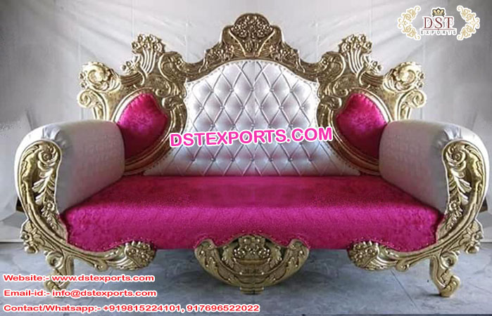 Indian Wedding Maharaja Sofa For Sale