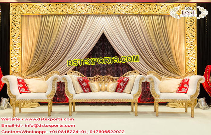 Buy Latest Wedding Stage Sofa Set