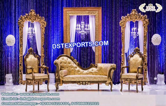 Asian Wedding Stage Italian Sofa Set