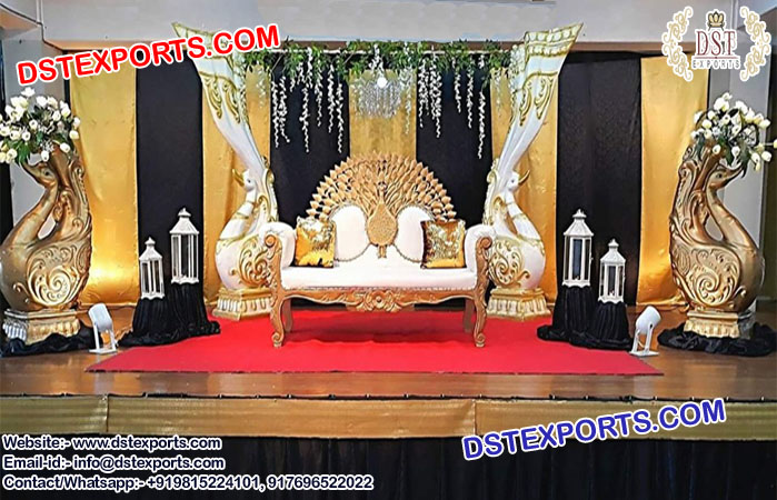 Srilankan Wedding Peacock Stage