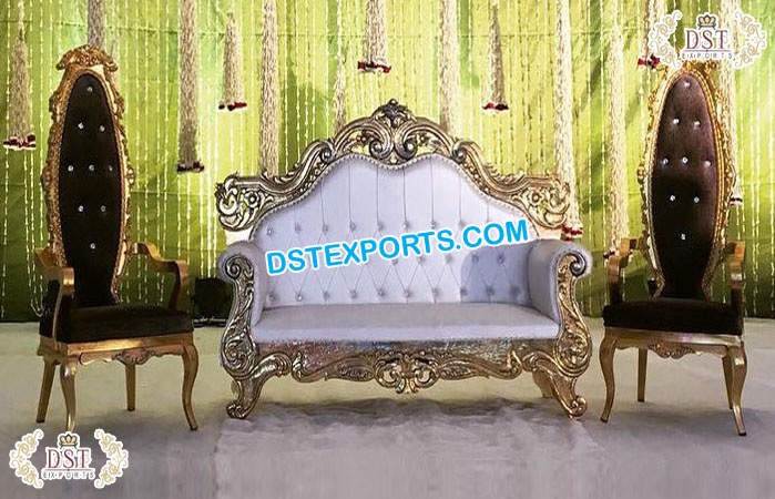 Luxurious Wedding Stage Couch & Chairs