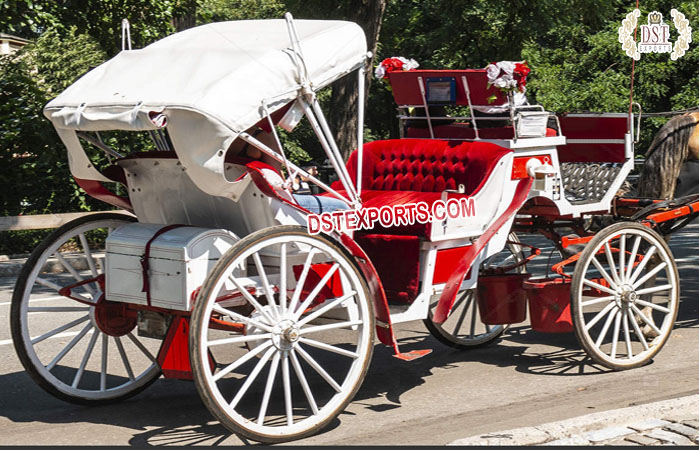 Latest Victoria Horse Carriage For Wedding