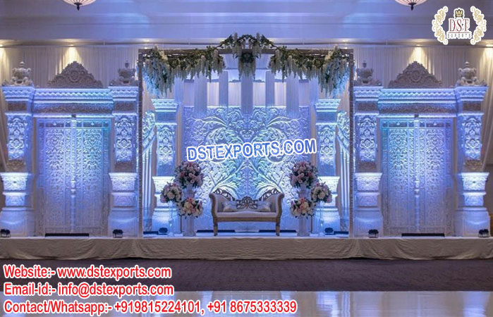 Gorgeous Wedding Ceremony Stage Set