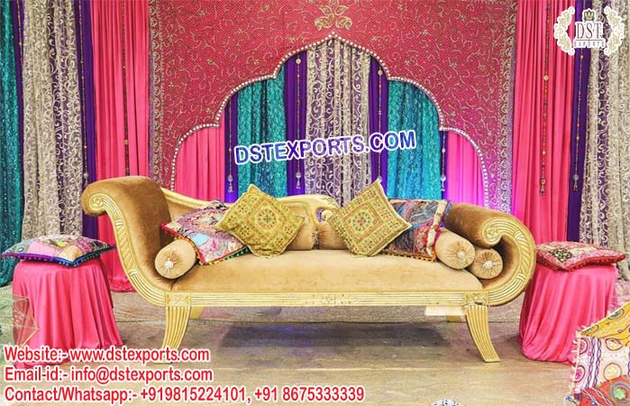 Heena Party Stage Arch Backdrop Curtains
