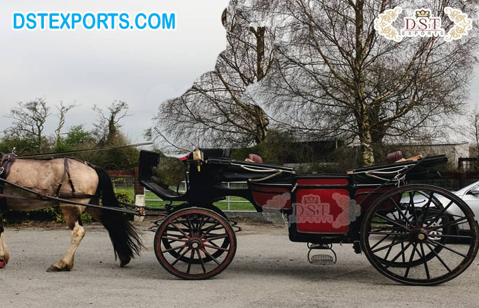 Open Style Victorian Horse Drawn Carriage