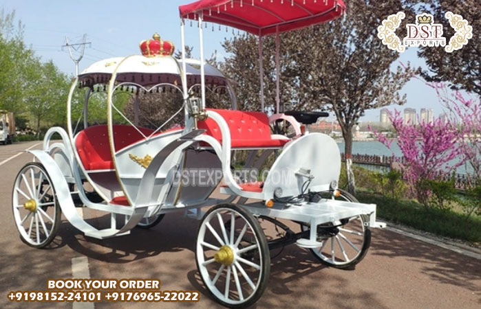 New Design Queen Cinderella Horse Carriage