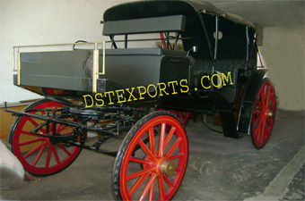 New Black Victoria Carriage For Sale