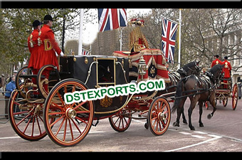 Royal Golden Horse Carriages