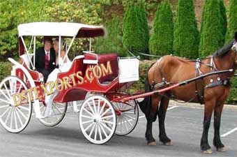 English Wedding Horse Drawn Carriages