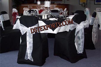 Wedding New Black Chair Covers