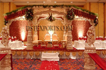 New Design Wedding Golden Devdas Mandap
