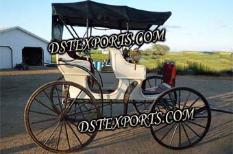Latest Black And White Victoria Carriage