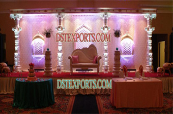Indian Wedding Royal Night Stage Set
