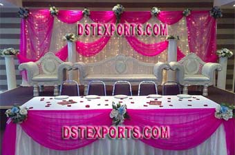 Wedding Designer Rani Stage Set