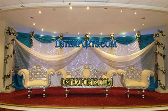 Newly Muslim Walima Wedding Stage Set