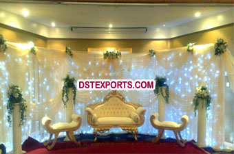 Muslim Wedding Mehndi Stage Sofa Set