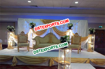Asian Wedding Elegent Stage Furniture Set