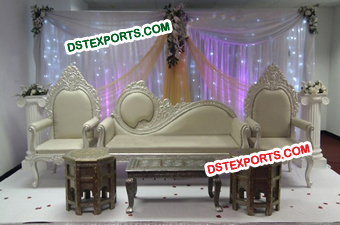 Asian Wedding Mehandi Stage Furniture Set