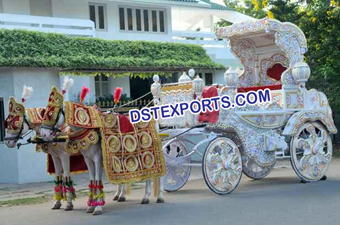 Indian Wedding Decorated Horse Baghi