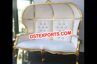 Royal Wedding White Sofa